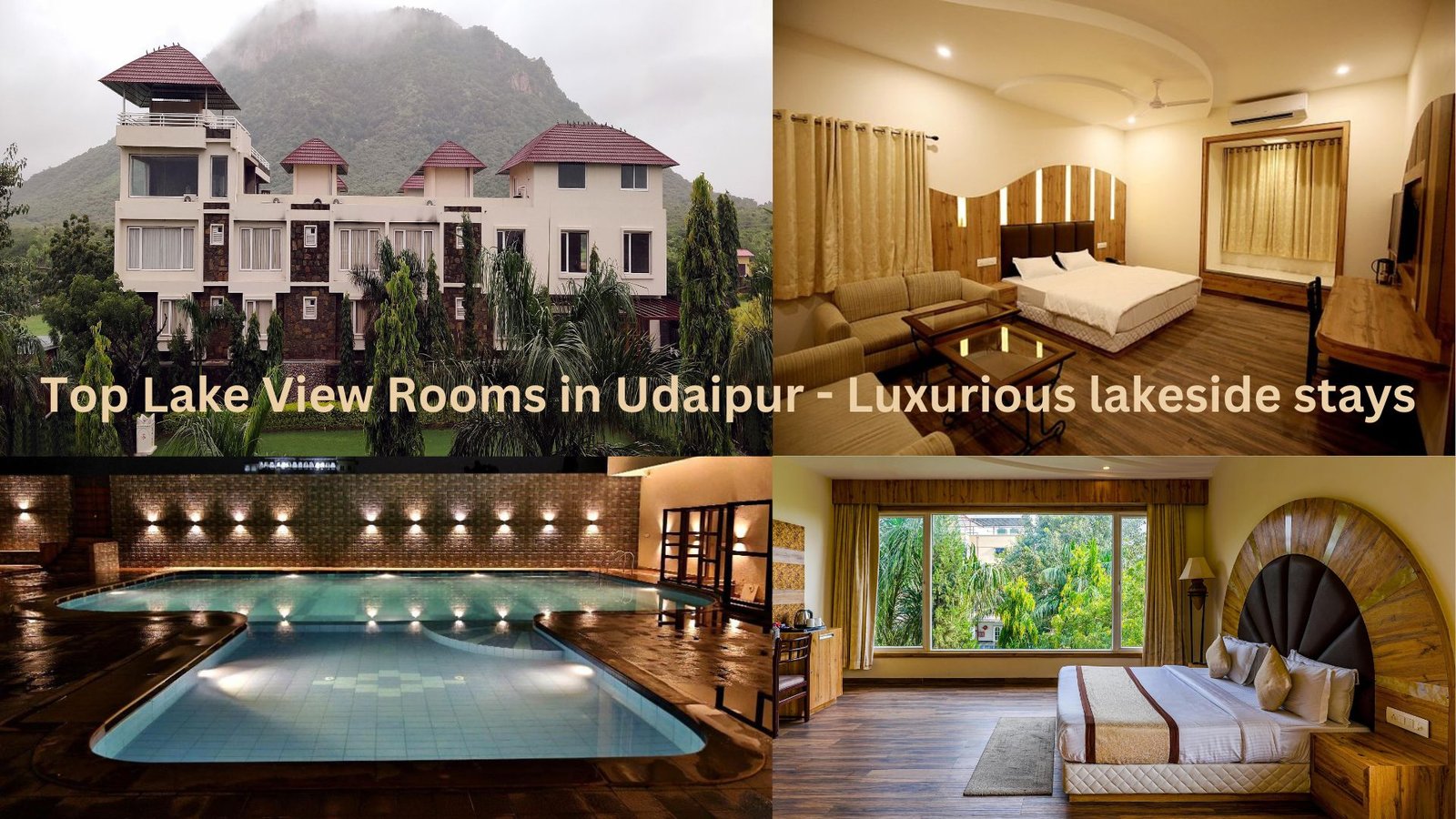 Top Lake View Rooms in Udaipur - Luxurious lakeside stays 